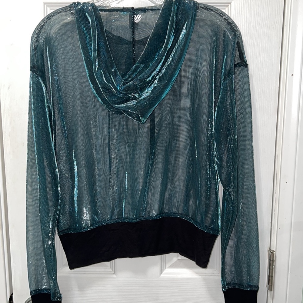 Sheer aqua jacket - Picture 5 of 5